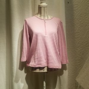 Draper's & Damon's Pink /White Top PL